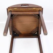 Table de majordome en acajou des années 1960