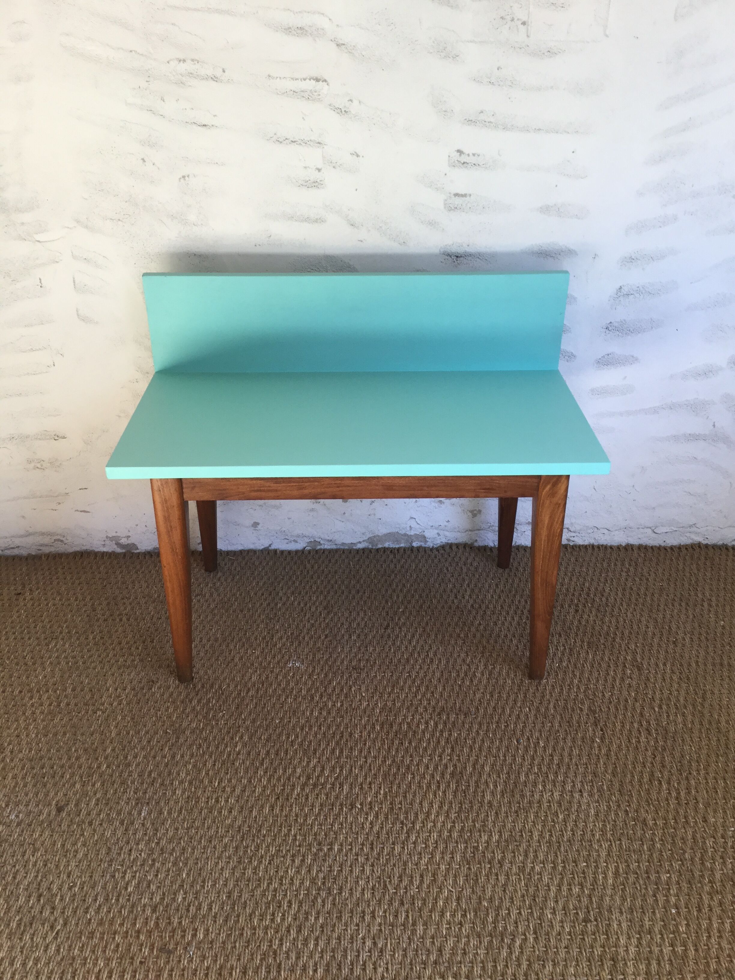 Vintage entry bench