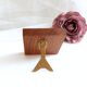Vintage frame in wood and brass, Holy Virgin medallion - Spiritual treasure