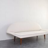 Canapé danois en teck de style Mid-Century, années 1960.