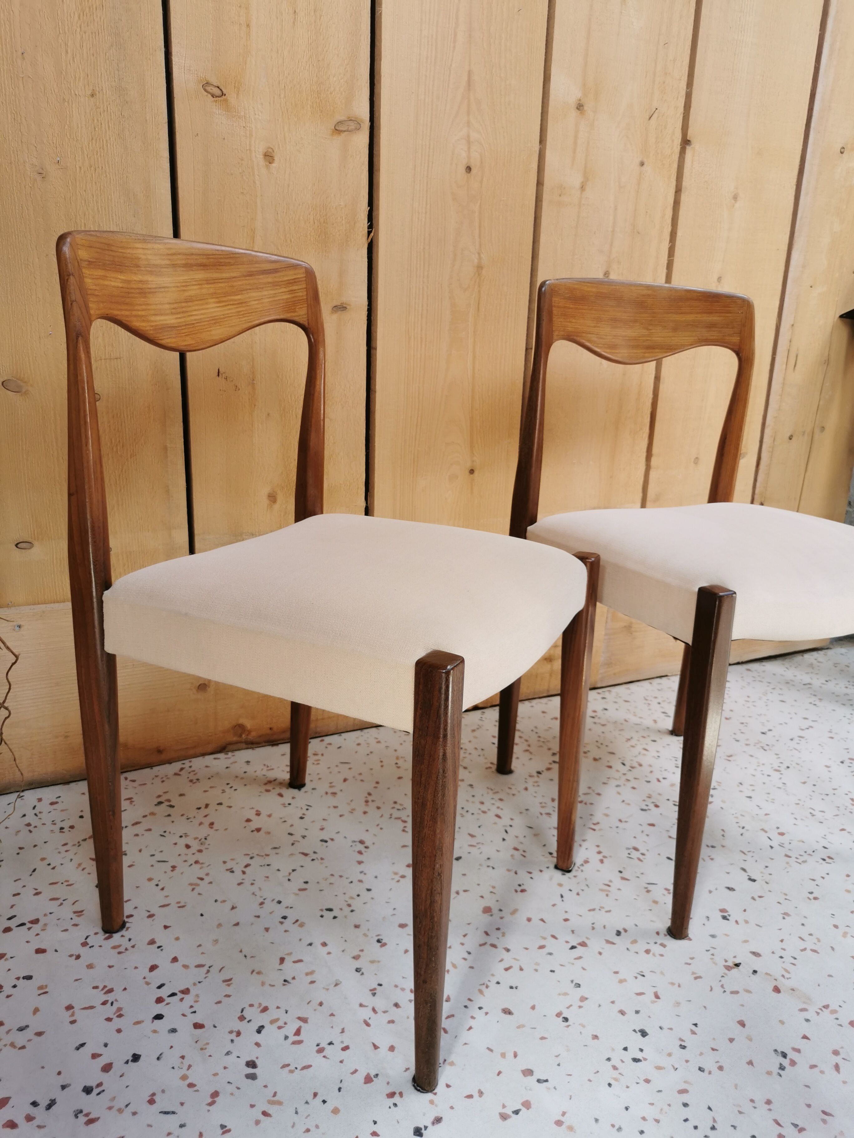Teak chairs