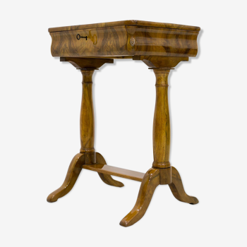 Biedermeier decorative thread table, Germany, circa 1830