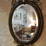 Beveled mirror Napoleon III