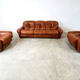 Mid century italian sofa set, 1970s