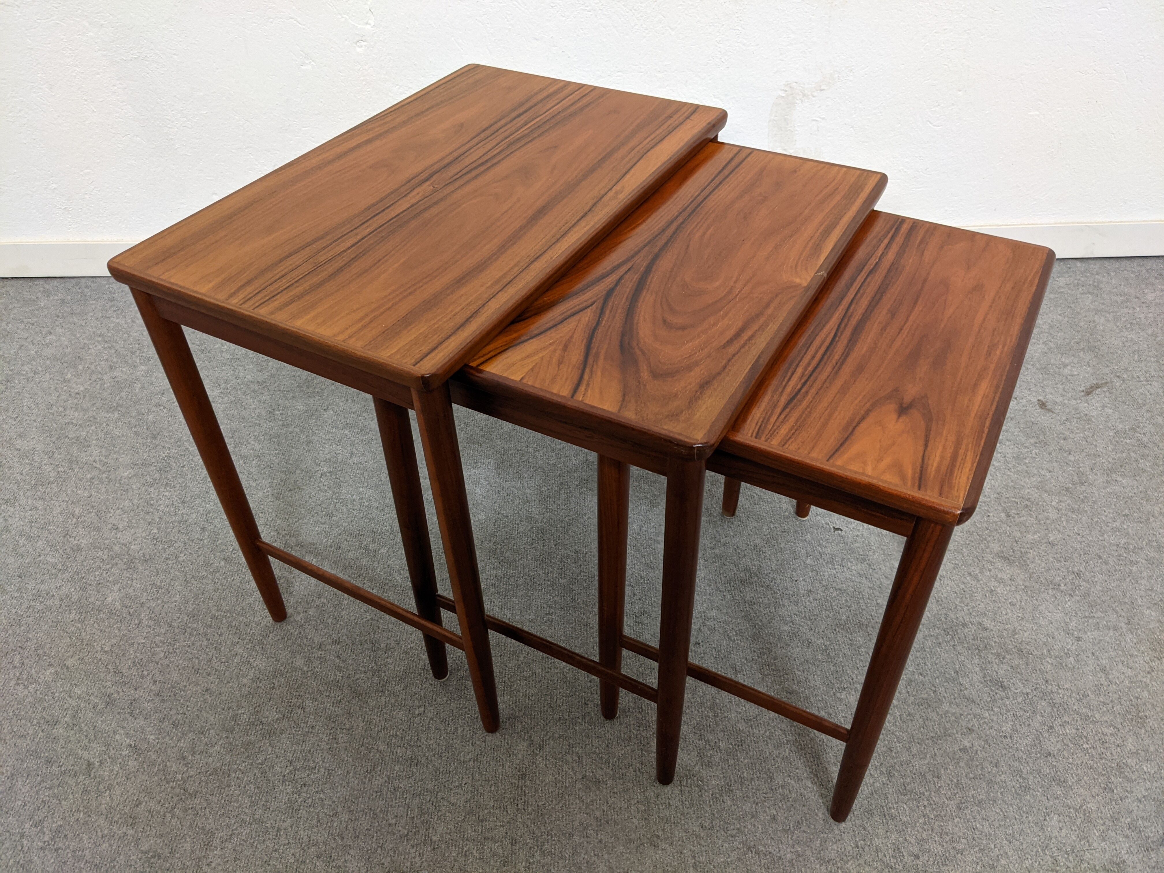 Danish trundle tables from the 50s/60s