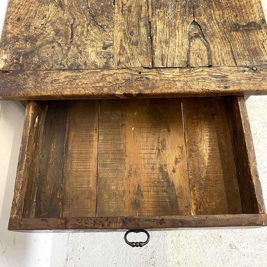 19th century farm table