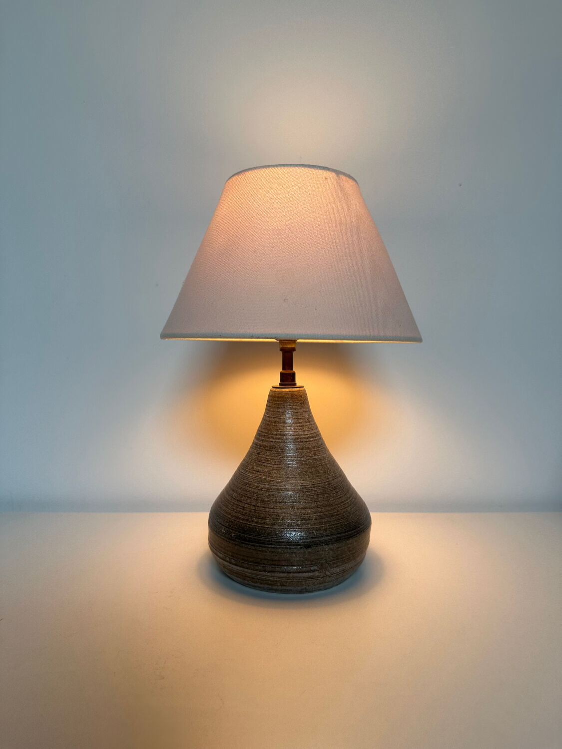 Lampe à poser en céramique - 1970 - vintage