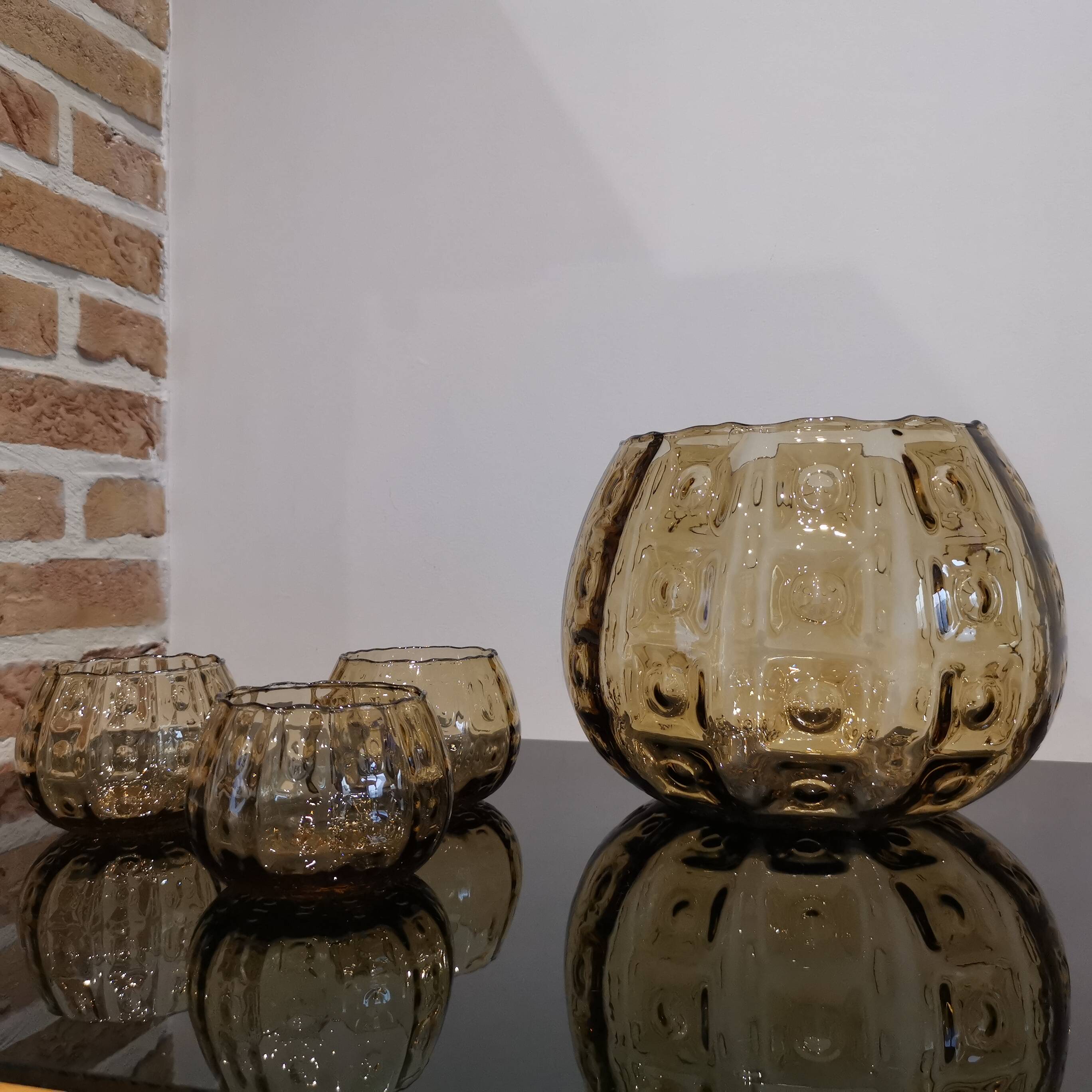 Sangria service 7 pieces 70s Murano style