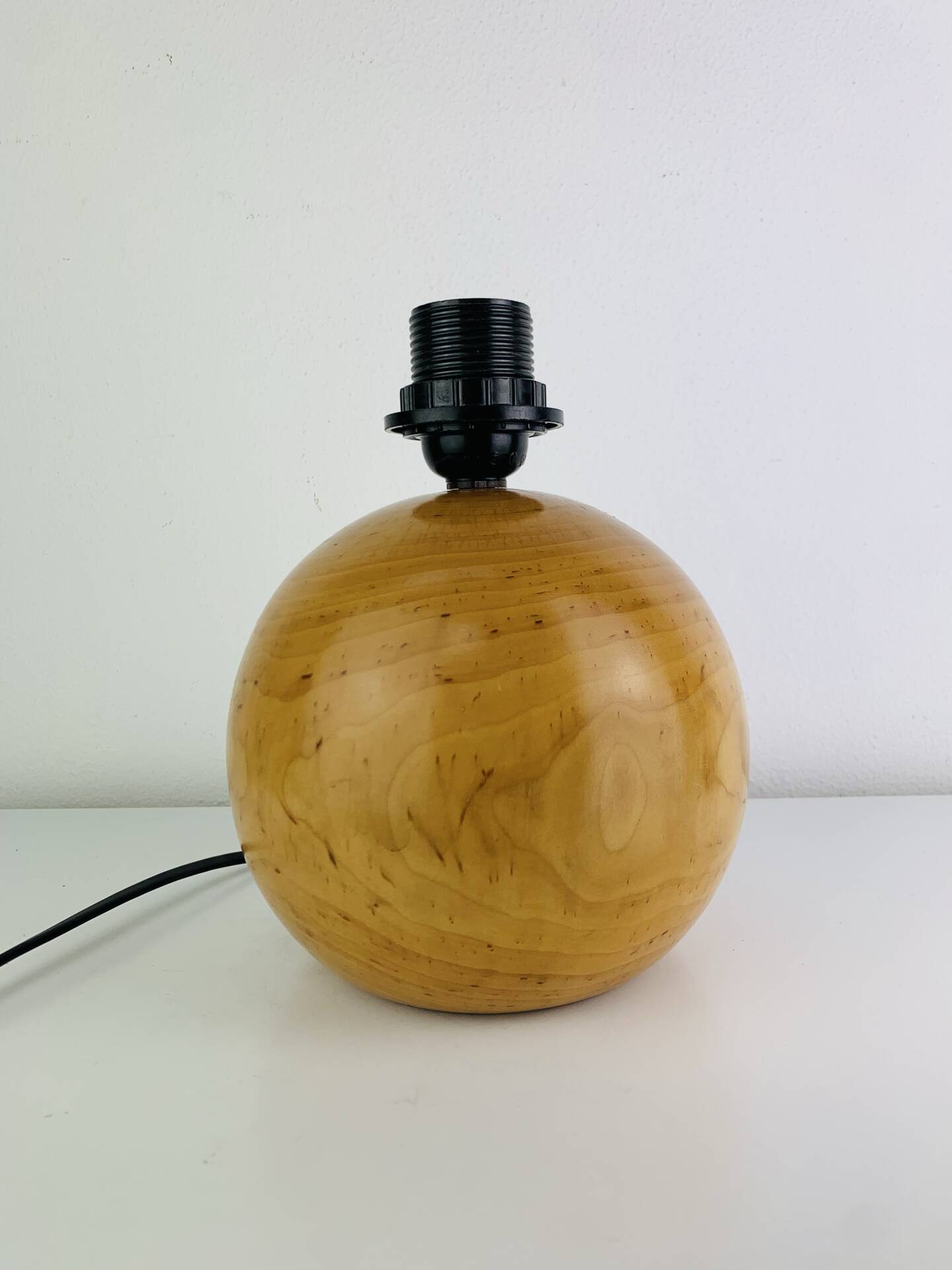 Wooden ball lamp SCE 1980s