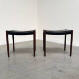 Set Møller 80A stools, 1960s