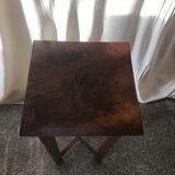 Table d’appoint selette bois vintage