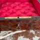 Jewelry box, Napoleon III, nineteenth century, cedar magnifying glass, rosewood, brass