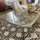 Octagonal coffee table 70s