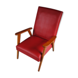 Armchair in 60 years red skai