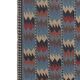 Vintage Turkish kilim handwoven 193x193 cm