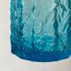 Coloured glass jug, embossed, 1970s