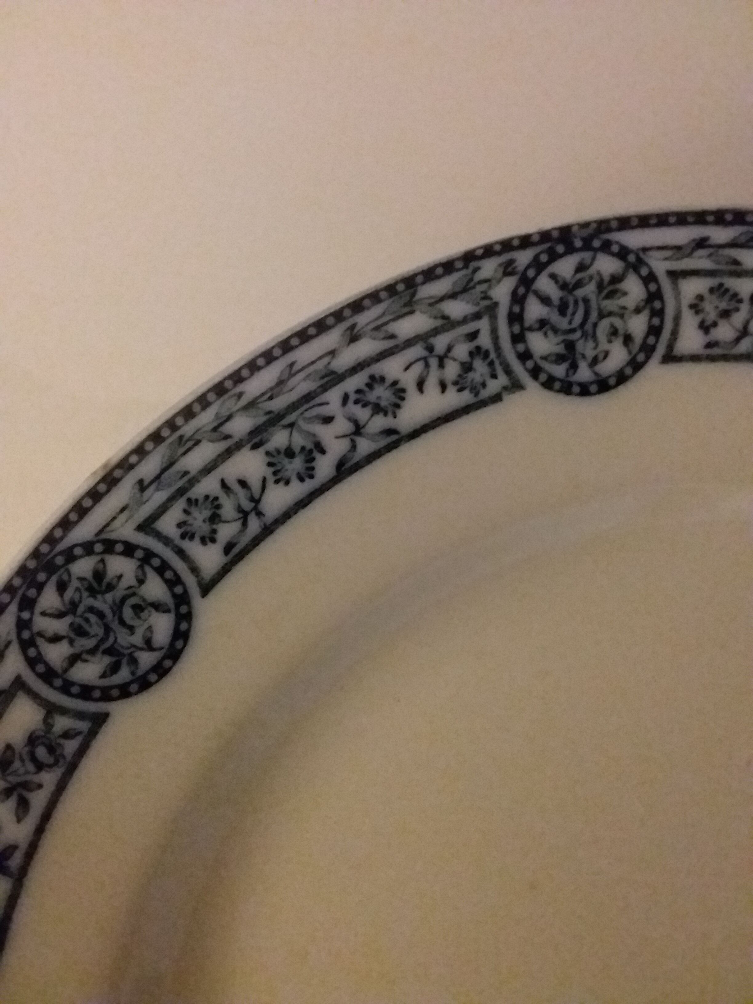 6 plates Salins model Bristol Tierra del Fuego