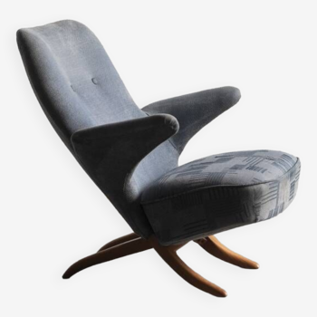 Easy chair Penguin, model 107, by Theo Ruth, for Artifort, Netherlands 1960s