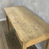 Solid wood airbrushed entrance console