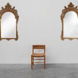 20th Century Large Baroque gilt Mirror by Deknudt, Belgium