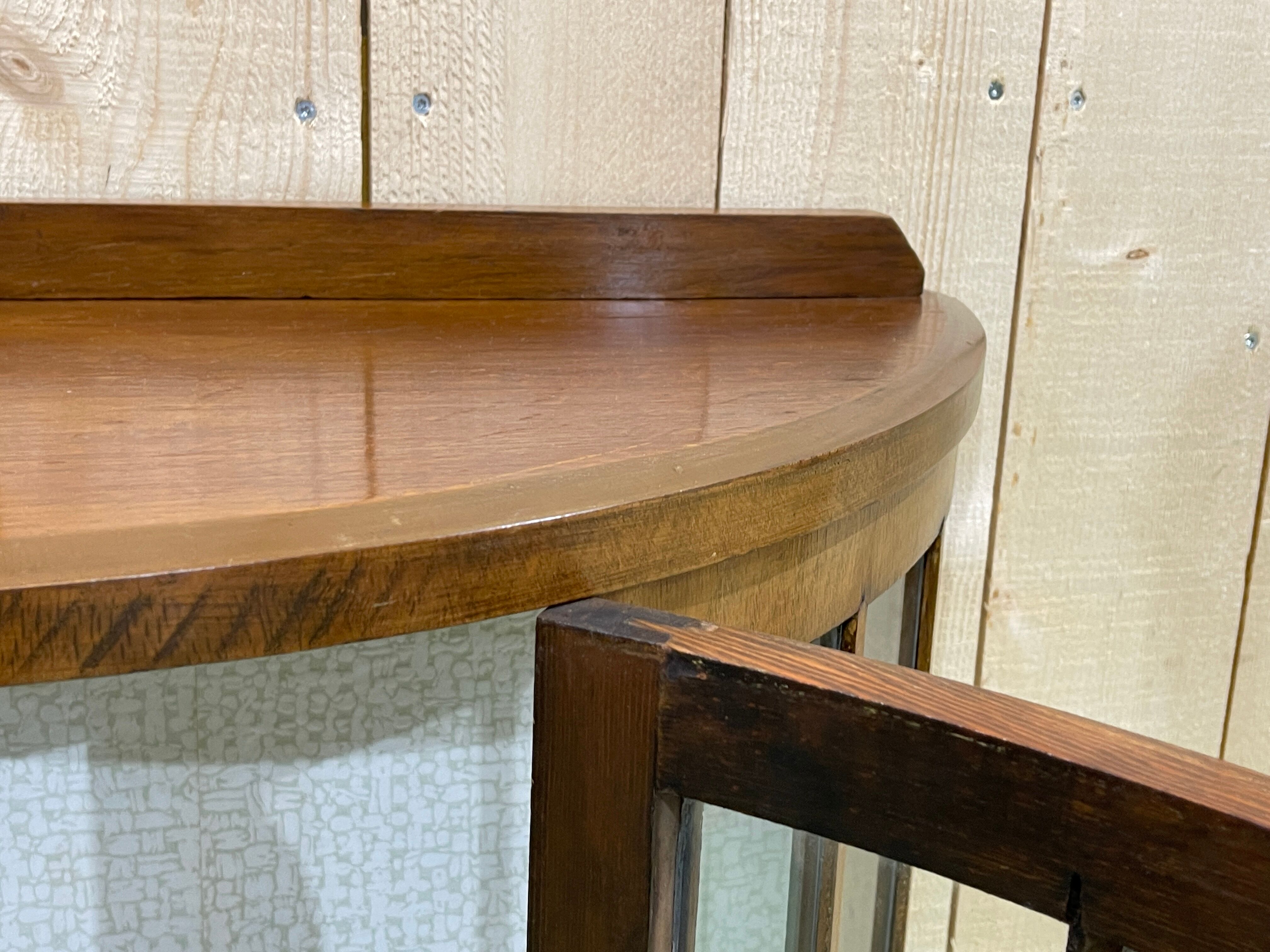 Chippendale English window in blond oak - 30s
