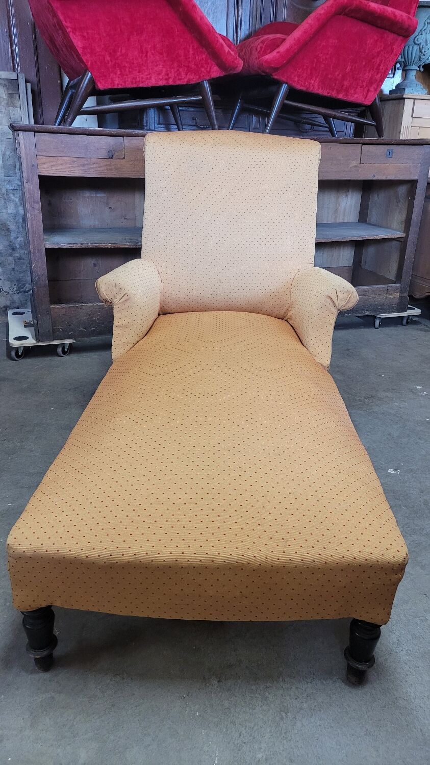 Napoleon III period daybed, 19th century