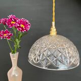Vintage glass lampshade pendant lamp
