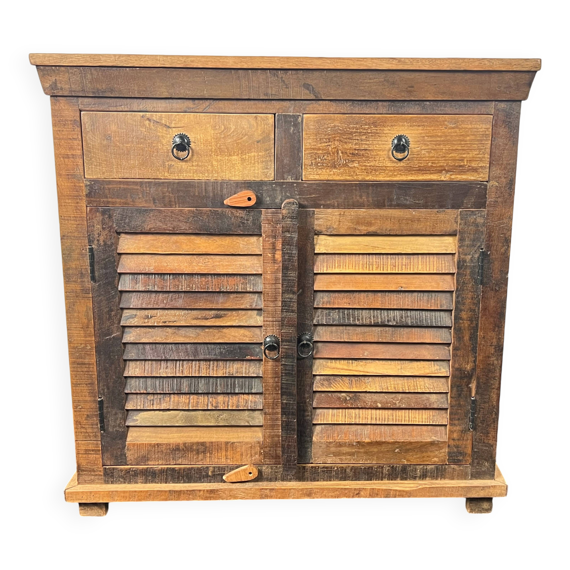 Small buffet in old wood