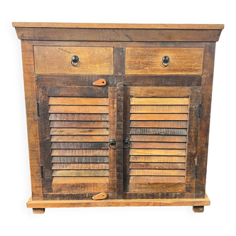 Small buffet in old wood