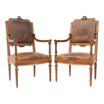 Pair of armchairs