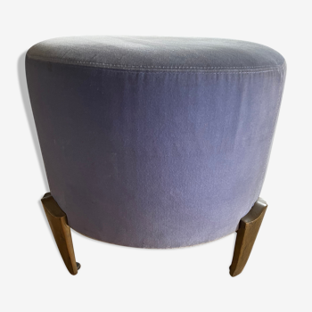 Garouste and Bonetti velvet pouf