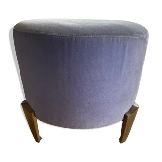 Garouste and Bonetti velvet pouf
