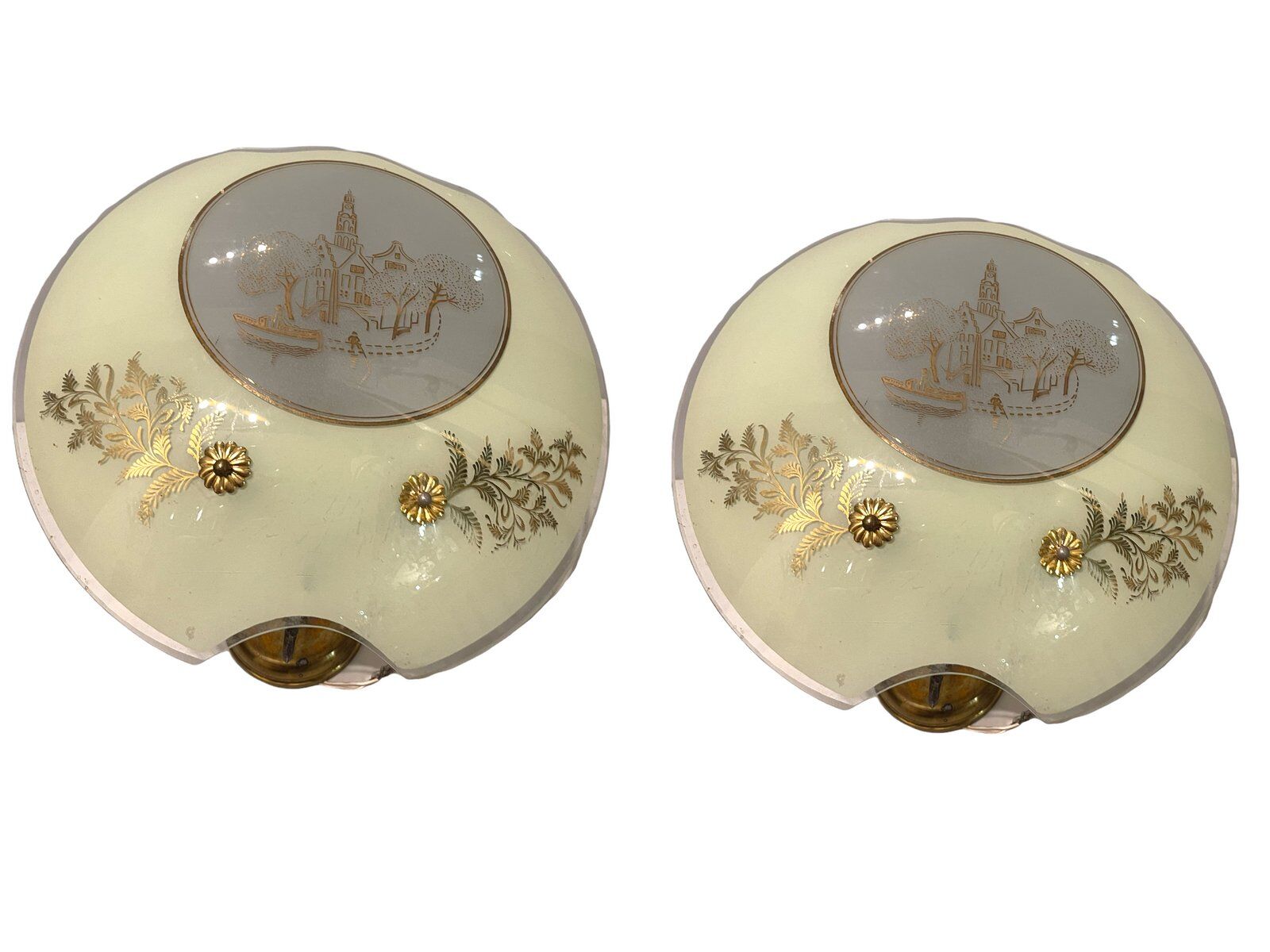 Italian sconces, 1940s, set of 2