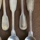 Lot 12 tablespoons in silver metal Cailar & Bayard goldsmith
