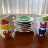Set de 6 tasses à expresso Rosenthal Illy Collection by Jeff Koons