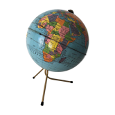 Globe Taride tripod 29cm vintage 1960