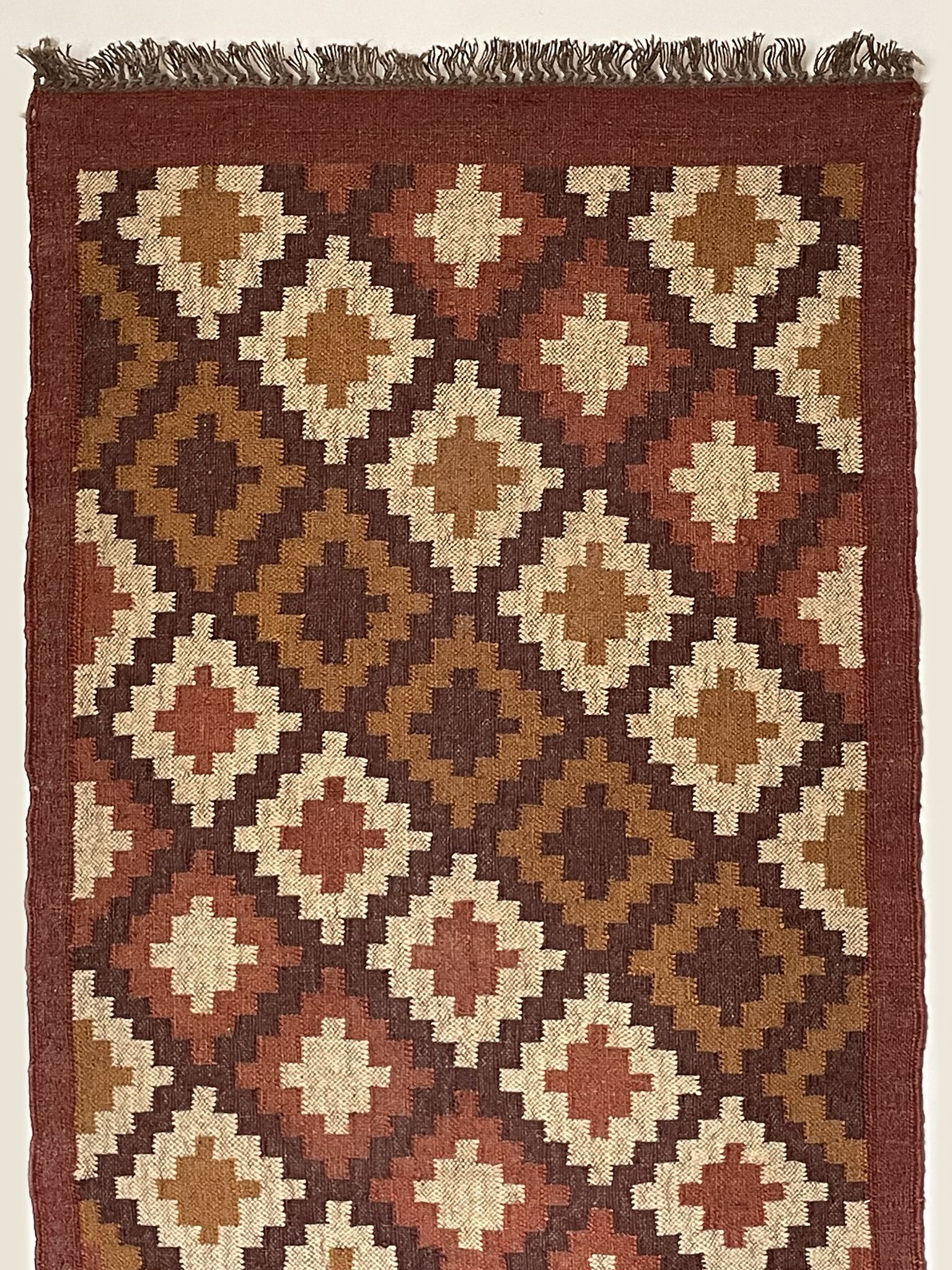 3 x 5, Handmade Jute-Wool Kilim Rug, Kilim Carpet, 90x150Cm