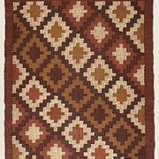 3 x 5, Handmade Jute-Wool Kilim Rug, Kilim Carpet, 90x150Cm