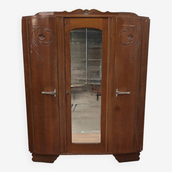 Armoire penderie art déco