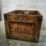 Wooden beer locker