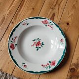Lot n°2 of 5 soup plates FB 62