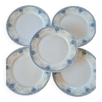 Assiettes Germaine Sarreguemines