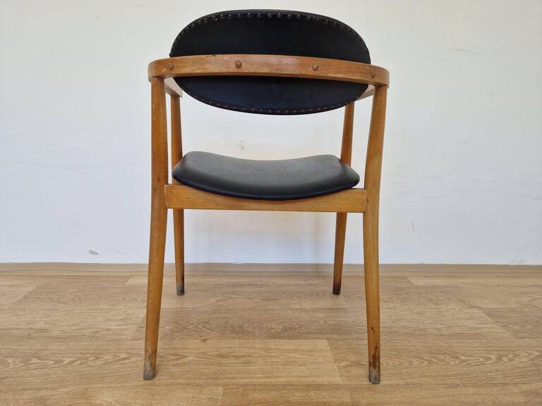 Midcentury Chair TON designed by Antonin Suman, Scandinavian Style, 1960s