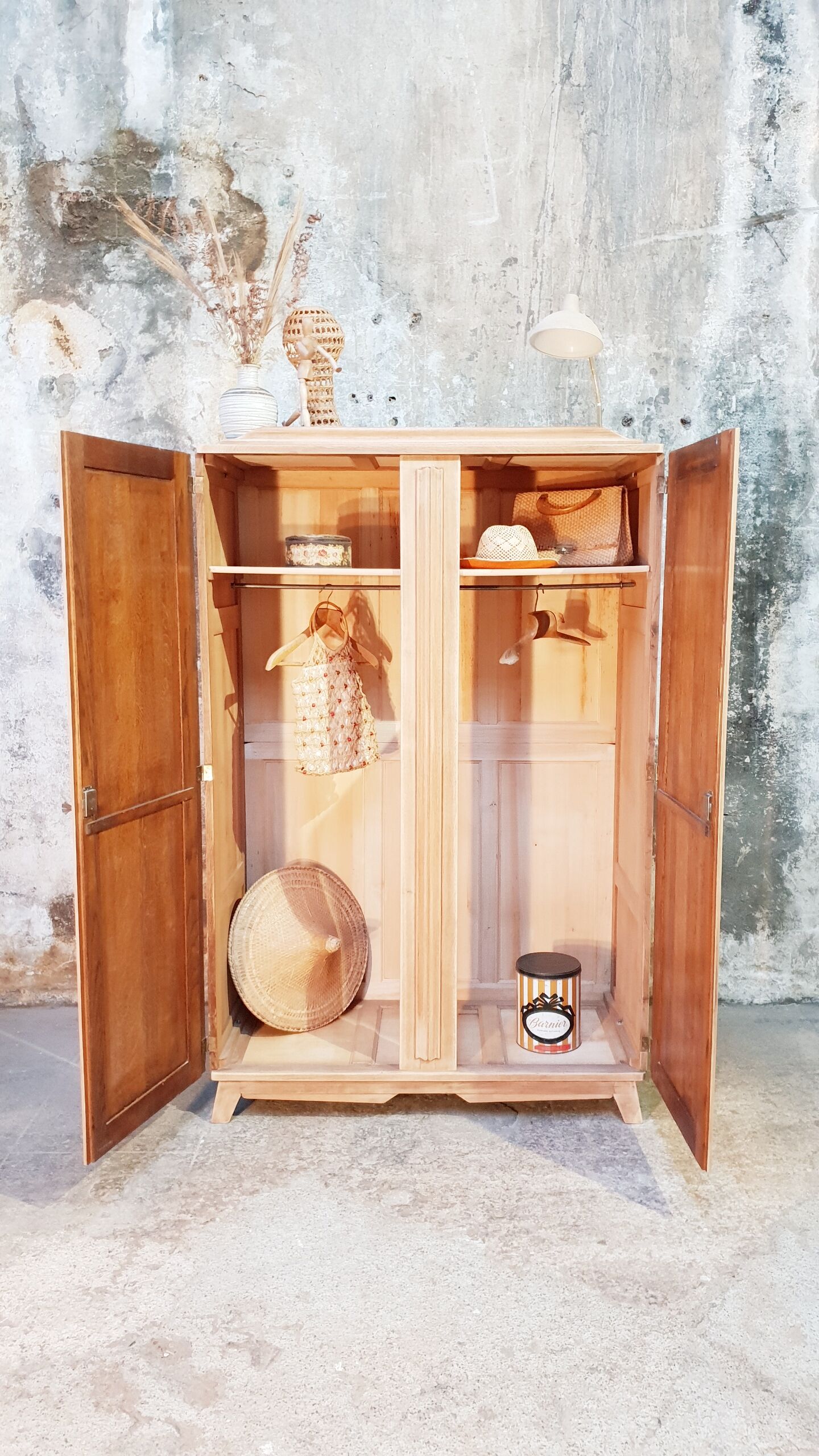 Vintage wardrobe