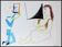 Lithograph Pablo Picasso Drawings by Vallauris plate V 1954
