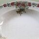 Soup plates x4, Onnaing, Guirlande model, 19th century