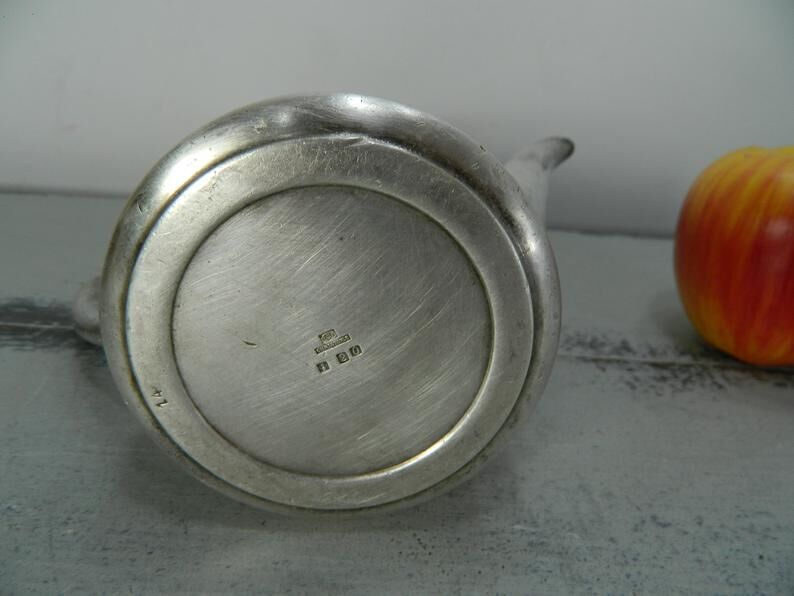 Coffee maker Christofle in silver metal, 60s air France