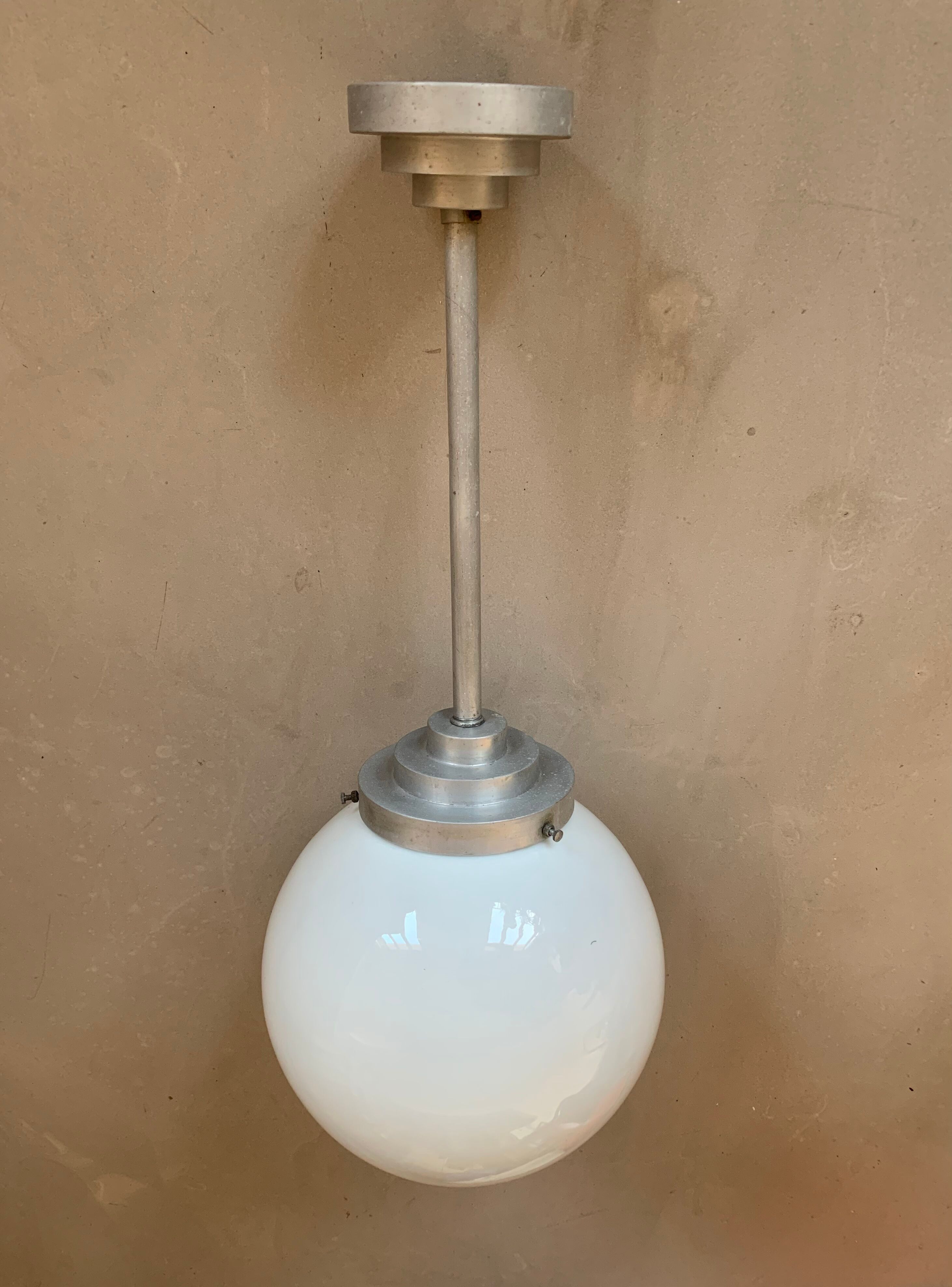 Old Art Deco pendant lamp