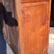 Solid cherry wood sideboard with 3 doors and 1 drawer