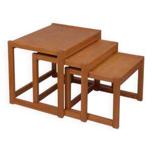 tables gigognes en pin